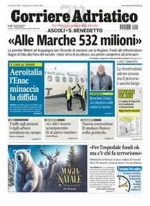 Corriere Adriatico Ascoli - 29 Ottobre 2023