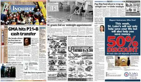 Philippine Daily Inquirer – October 14, 2010
