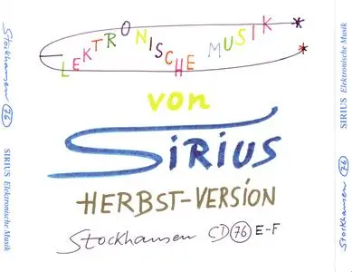 Karlheinz Stockhausen - Elektronische Musik von Sirius (2004) {8CD Set Stockhausen-Verlag No. 76}