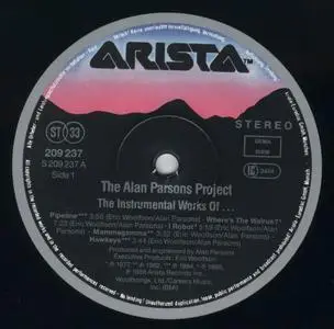 The Alan Parsons Project - The Instrumental Works (1988) [Vinyl Rip 16/44 & mp3-320 + DVD] Re-up