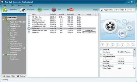 Any Video Converter Professional 3.0.2 Multilingual Portable  