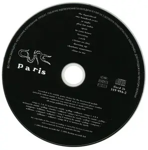 The Cure - Paris (1993)