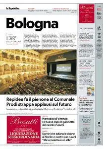 la Repubblica Bologna - 8 Giugno 2018