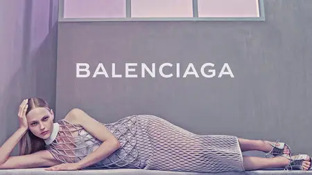 Sasha Pivovarova by Steven Klein for Balenciaga Spring/Summer 2015 Campaign