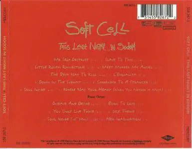 Soft Cell - This Last Night... In Sodom (1984) {Mercury 558 267-2 rem 1998}