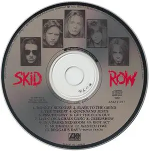 Skid Row - Slave To The Grind (1991) [Atlantic AMZY-257, Japan]