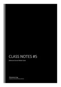 Class Notes#1-5