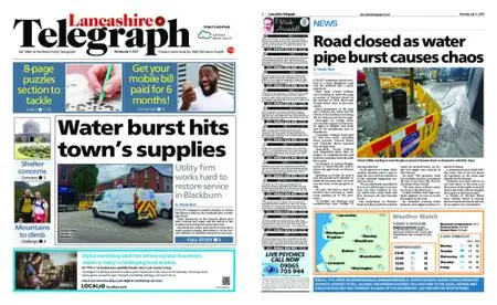 Lancashire Telegraph (Burnley, Pendle, Rossendale) – July 04, 2022