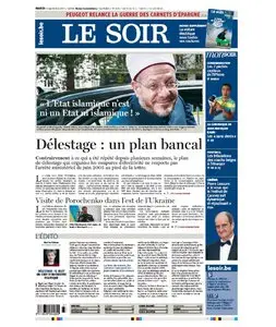 Le Soir du 09 Septembre 2014