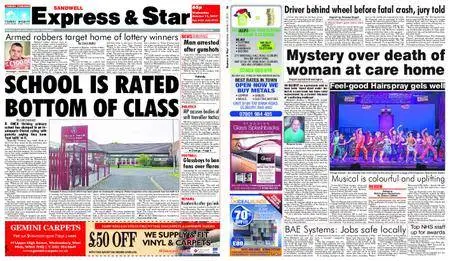 Express and Star Sandwell Edition – October 11, 2017