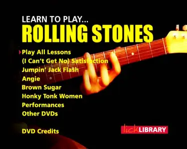 Lick Library - Learn To Play The Rolling Stones [repost]