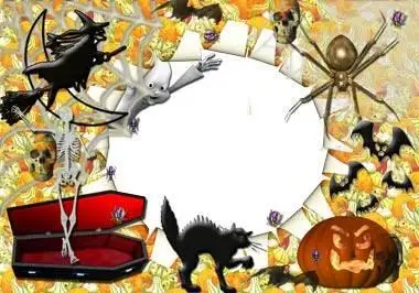 Haloween Frame for Photoshop