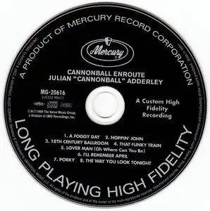 Cannonball Adderley - Cannonball Enroute (1958) {2013 Japan Jazz The Best Series 24-bit Remaster UCCU-9961}