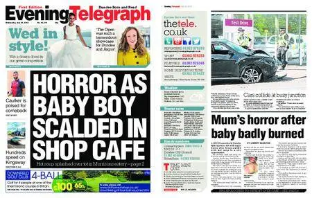 Evening Telegraph First Edition – July 25, 2018