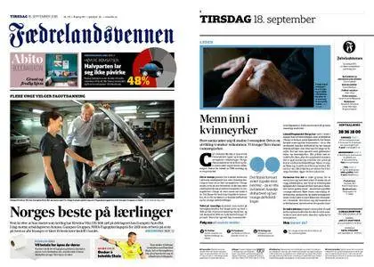 Fædrelandsvennen – 18. september 2018