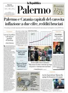 la Repubblica Palermo - 18 Ottobre 2022
