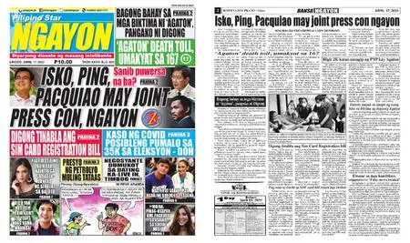 Pilipino Star Ngayon – Abril 17, 2022