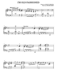 I'm Old Fashioned - Jerome Kern (Piano Solo)