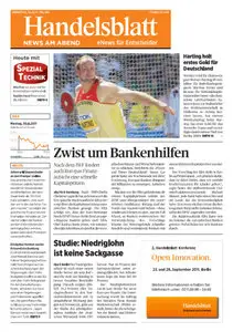 Handelsblatt News am Abend vom 30.08.2011