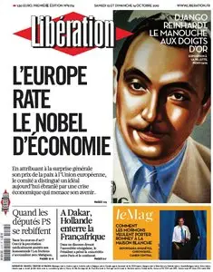 Libération du Samedi 13 et Dimanche 14 Octobre 2012