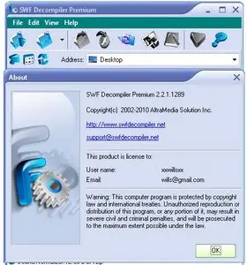 SWF Decompiler Premium v2.2.1.1289