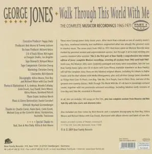 George Jones - Walk Through This World With Me: The Complete Musicor Recordings 1965-1971, Part 1 (2009) {Bear Family BCD16928}