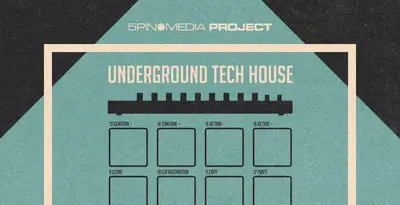 5Pin Media Project Underground Tech House For Live 9 and Maschine 2