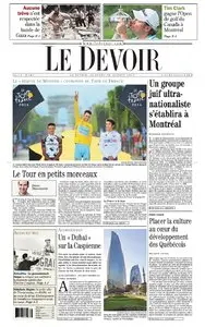 Le Devoir du 28 Juillet 2014