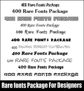 HFT - Rare Fonts Pack