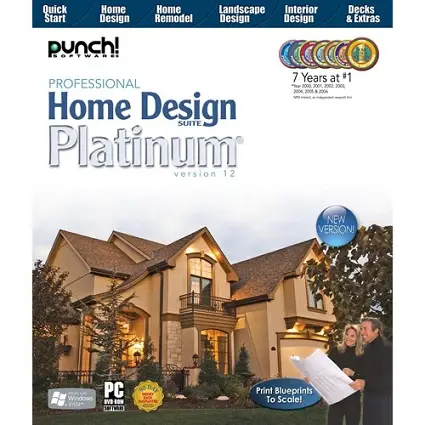 punch professional home design platinum version 8