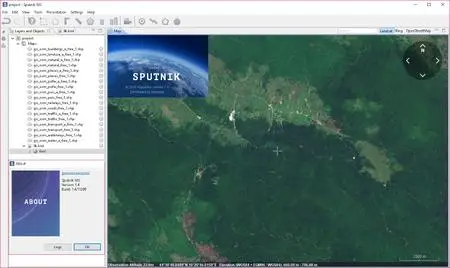 Geoscan Sputnik GIS 1.4.11208