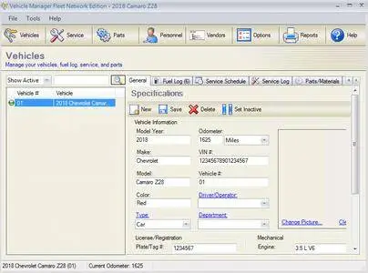 Vehicle Manager 2018 Fleet Network 2.0.1173.0