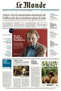 Le Monde du Mardi 18 Août 2015