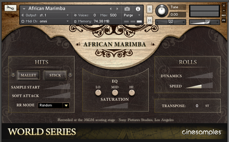 Cinesamples African Marimba and Udu KONTAKT