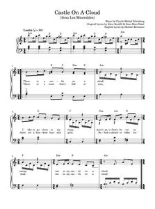 Castle On A Cloud (from Les Miserables) - Claude-Michel Schonberg (Easy Piano)