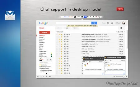 MenuTab Pro for Gmail v1.6.1 Mac OS X