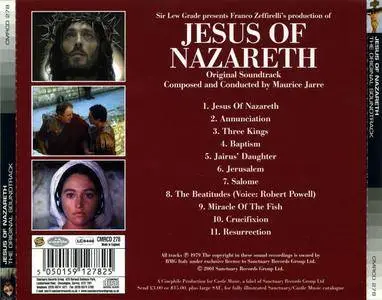 Maurice Jarre - Jesus Of Nazareth: Original Soundtrack (1977) Reissue 2001