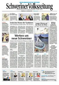 Schweriner Volkszeitung 27.10.2009 (Ausgabe Schwerin)