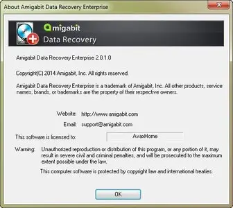 Amigabit Data Recovery Enterprise 2.0.1.0