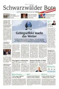 Schwarzwälder Bote Oberndorf - 11. Januar 2019