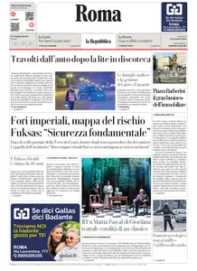 la Repubblica Roma - 9 Novembre 2025