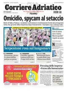 Corriere Adriatico Fermo - 20 Maggio 2024