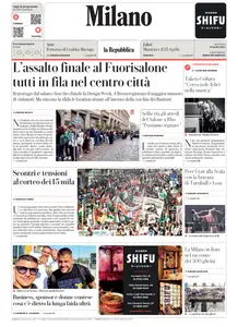 la Repubblica Milano - 13 Aprile 2025
