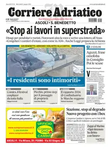 Corriere Adriatico Ascoli - 11 Giugno 2025