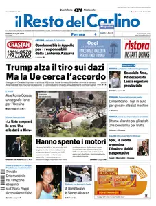Il Resto del Carlino Ferrara Rovigo - 12 Luglio 2025