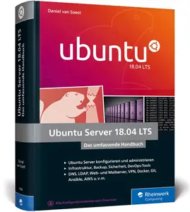 Ubuntu Server 18.04 LTS: Das umfassende Handbuch, 3. Auflage