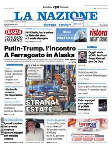 La Nazione Viareggio Versilia - 9 Agosto 2025