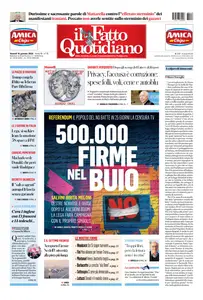 Il Fatto Quotidiano - 16 Gennaio 2026