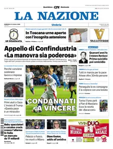 La Nazione Umbria Terni - 12 Ottobre 2025