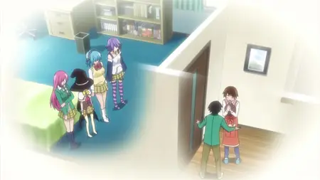 Rosario + Vampire (2008 S02E07 Bathroom and a Vampire Exp